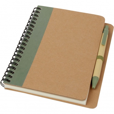 Logotrade werbemittel das Foto: Priestly A6 Recycling Notizbuch mit Stift