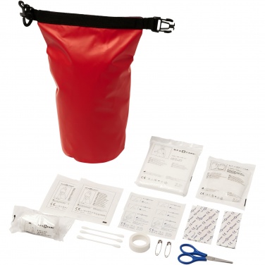 Logotrade Werbeartikel das Foto: Alexander 30-teiliges Erste-Hilfe-Set mit wasserfester Tasche