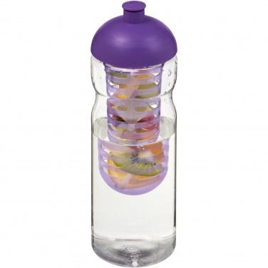 Logotrade Werbegeschenke das Foto: H2O Active® Base 650 ml Sportflasche mit Stülpdeckel und Infusor