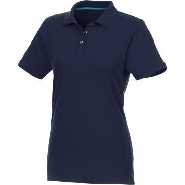 Logotrade Werbegeschenke das Foto: Beryl Poloshirt aus Bio-Recyclingmaterial für Damen