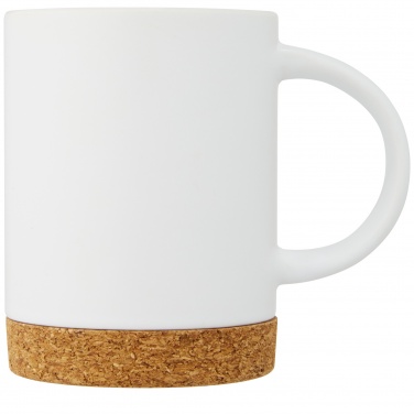 Logotrade Werbegeschenke das Foto: Neiva 425 ml Keramiktasse mit Korkboden