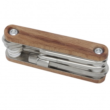 Logotrade Geschäftsgeschenke das Foto: Fixie Fahrrad Multitool aus Holz