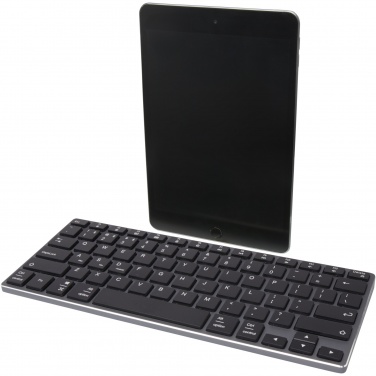 Logotrade werbemittel das Foto: Hybrid Bluetooth Tastatur – QWERTY