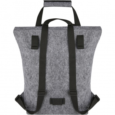Logotrade Firmengeschenke das Foto: Felta Fahrradtasche aus GRS-recyceltem Filz 13 L