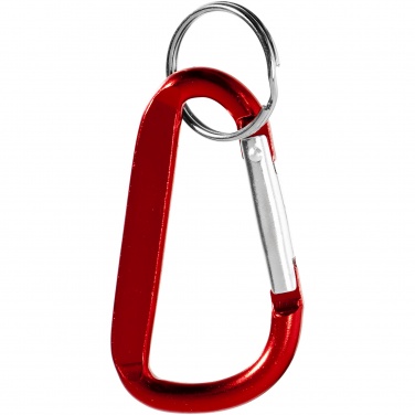 Logotrade Logogeschenke das Foto: Timor RCS Karabiner Schlüsselanhänger aus recyceltem Aluminium 