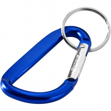 Logotrade Firmengeschenke das Foto: Timor RCS Karabiner Schlüsselanhänger aus recyceltem Aluminium 