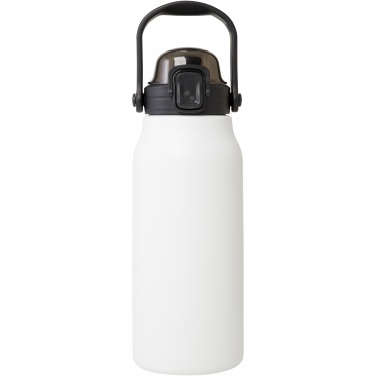 Logotrade Logogeschenke das Foto: Giganto 1600 ml RCS-zertifizierte Kupfer-Vakuum Isolierflasche aus recyceltem Edelstahl 