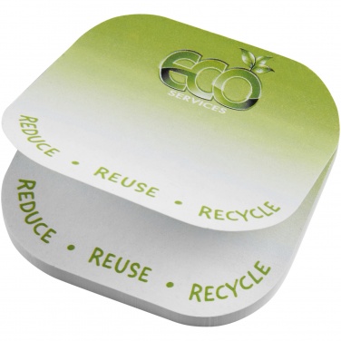 Logotrade Firmengeschenke das Foto: Sticky-Mate® recycelte Haftnotizen mit runden Ecken
