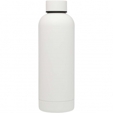Logotrade Firmengeschenke das Foto: Spring 500 ml RCS-zertifizierte Kupfer-Vakuum Isolierflasche aus recyceltem Edelstahl