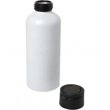 Logotrade Geschäftsgeschenke das Foto: Trinity 600 ml RCS-zertifizierte Wasserflasche aus recyceltem Aluminium mit RPET-Deckel