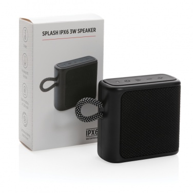 Logotrade Geschäftsgeschenke das Foto: Splash IPX6 3W Lautsprecher
