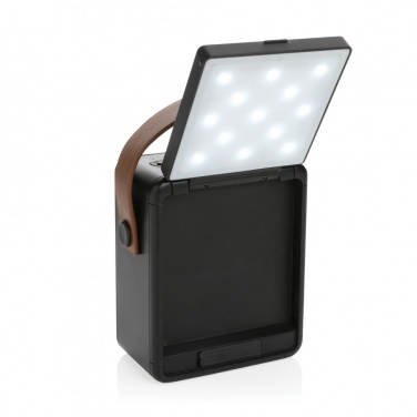 Logotrade Werbegeschenke das Foto: Skywave 12W Solar-Lautsprecher aus RCS recyceltem Kunststoff