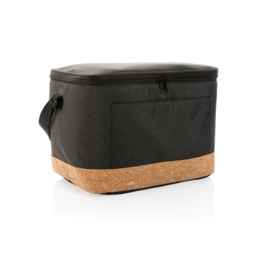 Logotrade Geschäftsgeschenke das Foto: Impact AWARE™ XL RPET Two-Tone Kühltasche mit Korkdetail