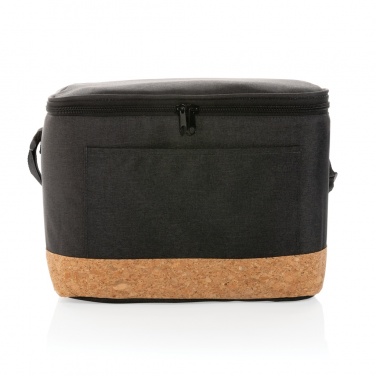 Logotrade Werbegeschenke das Foto: Impact AWARE™ XL RPET Two-Tone Kühltasche mit Korkdetail