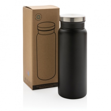 Logotrade Geschäftsgeschenke das Foto: RCS recycelte Stainless Steel Vakuumflasche 600ml