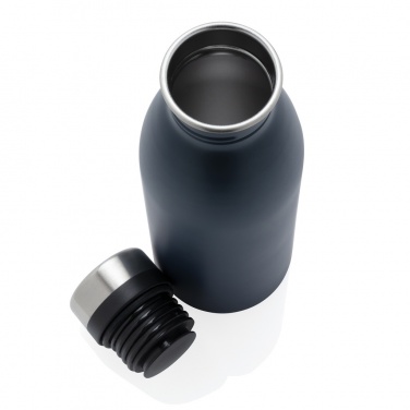 Logotrade Logogeschenke das Foto: Deluxe Wasserflasche aus RCS recyceltem Stainless-Steel