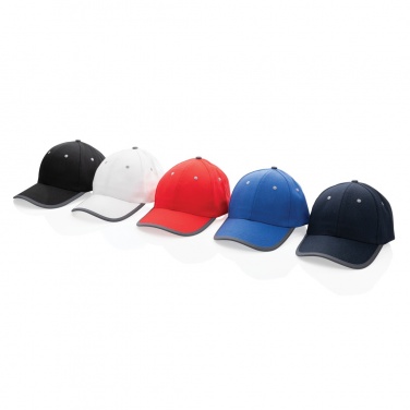 Logotrade werbemittel das Foto: Impact AWARE™ 280gr Brushed rCotton 6 Panel Kontrast-Cap