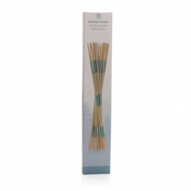 Logotrade Firmengeschenke das Foto: Giant Mikado-Set aus Bambus
