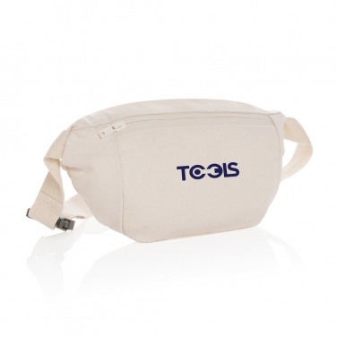 Logotrade Logogeschenke das Foto: Impact Aware™ 285g/m² ungefärbte rCanvas-Gürteltasche