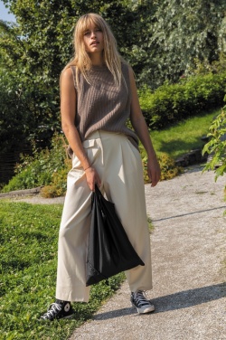 Logotrade Werbeartikel das Foto: Impact AWARE™ RPET 190T faltbarer Shopper