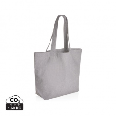 Logotrade Logogeschenke das Foto: Impact Aware™ 240g/m² rcCanvas Shopper + Tasche, ungefärbt