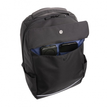 Logotrade Werbegeschenke das Foto: Swiss Peak Brooke AWARE™ 15,6" Laptop-Rucksack aus rPET