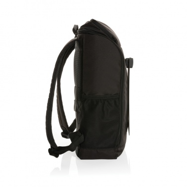 Logotrade Werbeartikel das Foto: Pedro AWARE™ RPET Deluxe Rucksack mit 5W Solar Panel