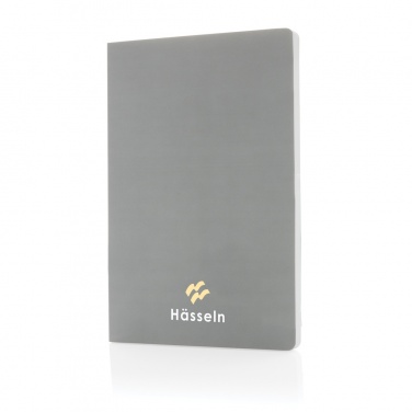 Logotrade werbemittel das Foto: Impact Softcover A5 Notizbuch mit Steinpapier