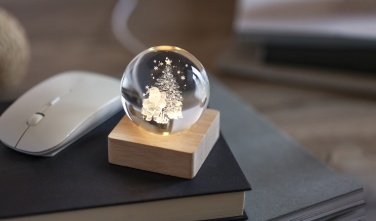 Logotrade Firmengeschenke das Foto: LED-Weihnachtskugel