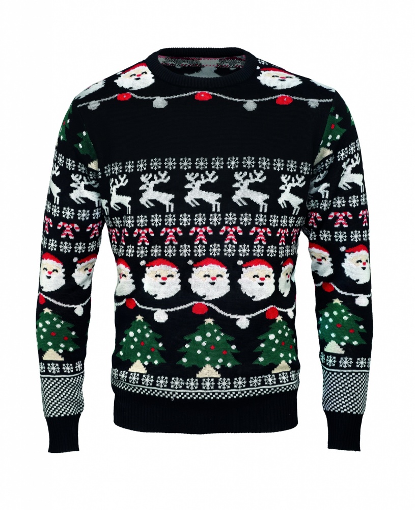Logotrade Werbegeschenke das Foto: Weihnachts-LED-Pullover L/XL
