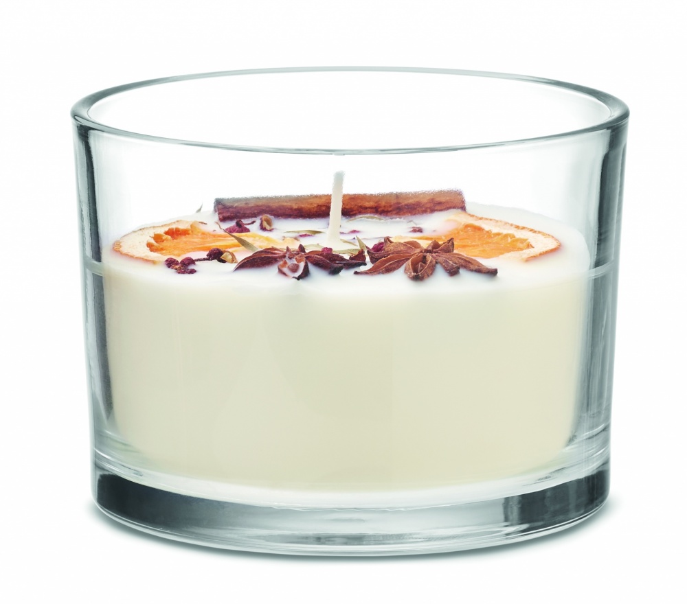 Logotrade Werbegeschenke das Foto: Kerze im Glas 300 g