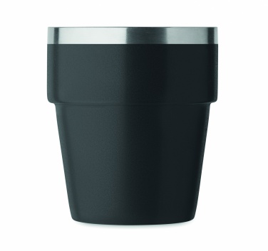 Logotrade Firmengeschenke das Foto: Doppelwandiger Trinkbecher 250 ml