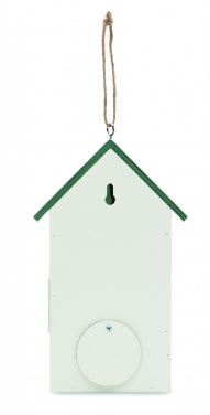 Logotrade Firmengeschenke das Foto: Vogelhäuschen Sperrholz