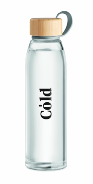 Logotrade Logogeschenke das Foto: Glasflasche 500ml