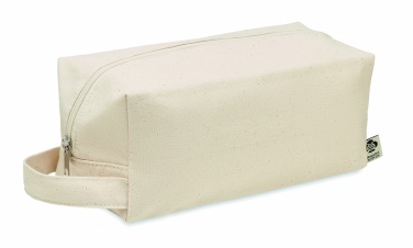 Logotrade Logogeschenke das Foto: Kosmetiktasche Canvas 220 g/m²