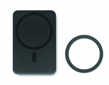 Logotrade Firmengeschenke das Foto: Powerbank mit Ladestation 15W, 5000 mAh