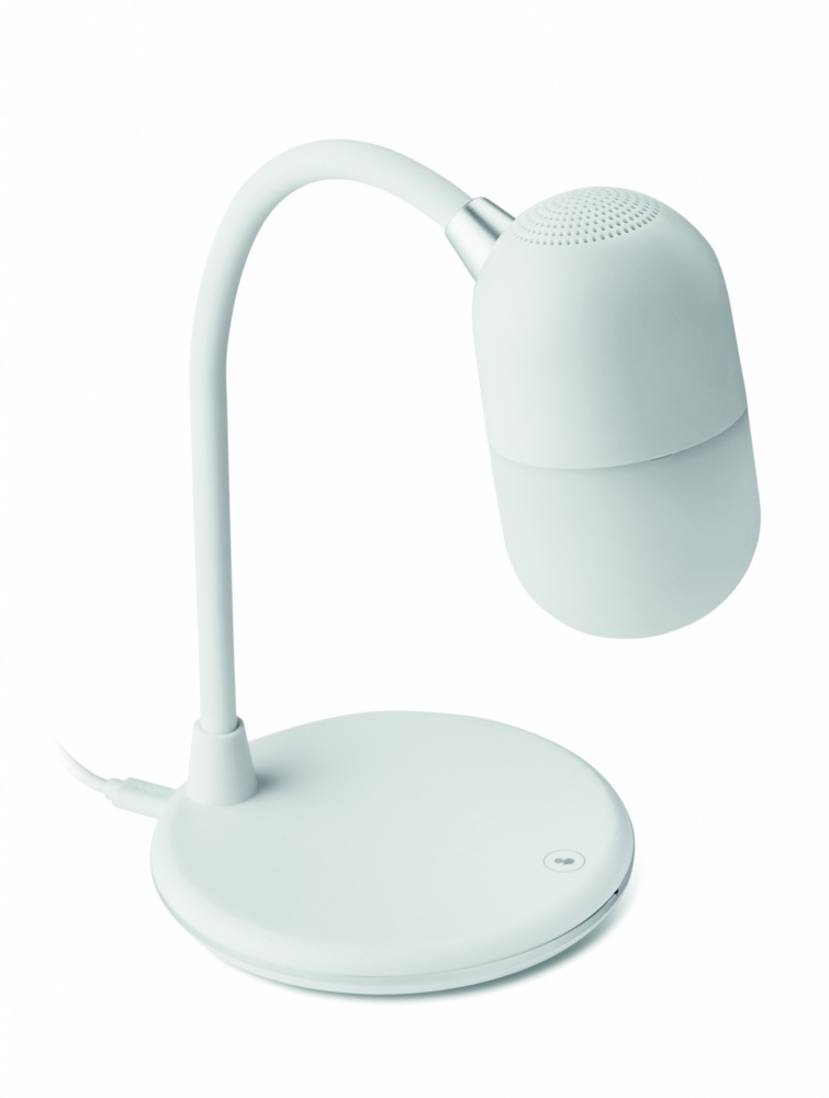 Logotrade Firmengeschenke das Foto: LED Lampe mit Ladestation