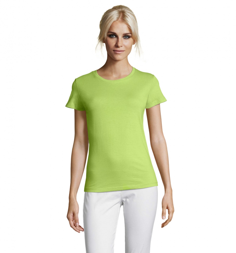 Logotrade Logogeschenke das Foto: REGENT DAMENT-SHIRT 150g