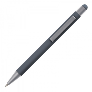 Logotrade Werbegeschenke das Foto: Metall Kugelschreiber Touchpen Soft Touch SALT LAKE CITY
