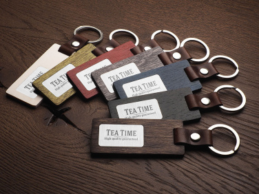 Logotrade Logogeschenke das Foto: Schlüsselanhänger aus Holz 1853121