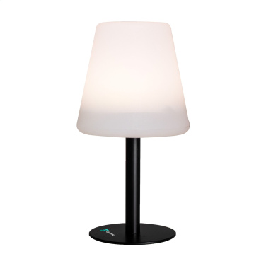 Logotrade Werbeartikel das Foto: Gusta Solar Tischlampe