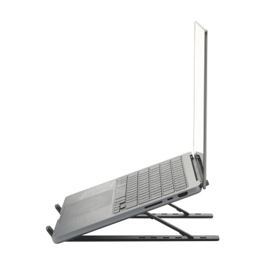 Logotrade Logogeschenke das Foto: Standby GRS Laptopständer aus recyceltem Aluminium