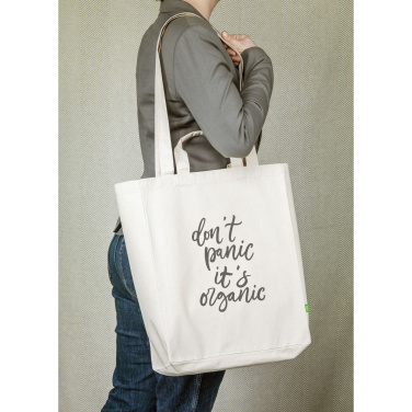 Logotrade Firmengeschenke das Foto: Tragetasche aus Canvas aus Bio-Baumwolle (280 g/m²)