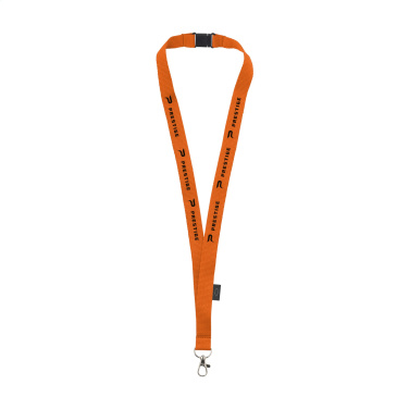 Logotrade Geschäftsgeschenke das Foto: Sicherheits-Lanyard RPET 2 cm