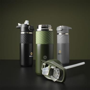 Logotrade Werbegeschenke das Foto: Lynn RCS Trinkflasche aus recyceltem Stahl 500 ml