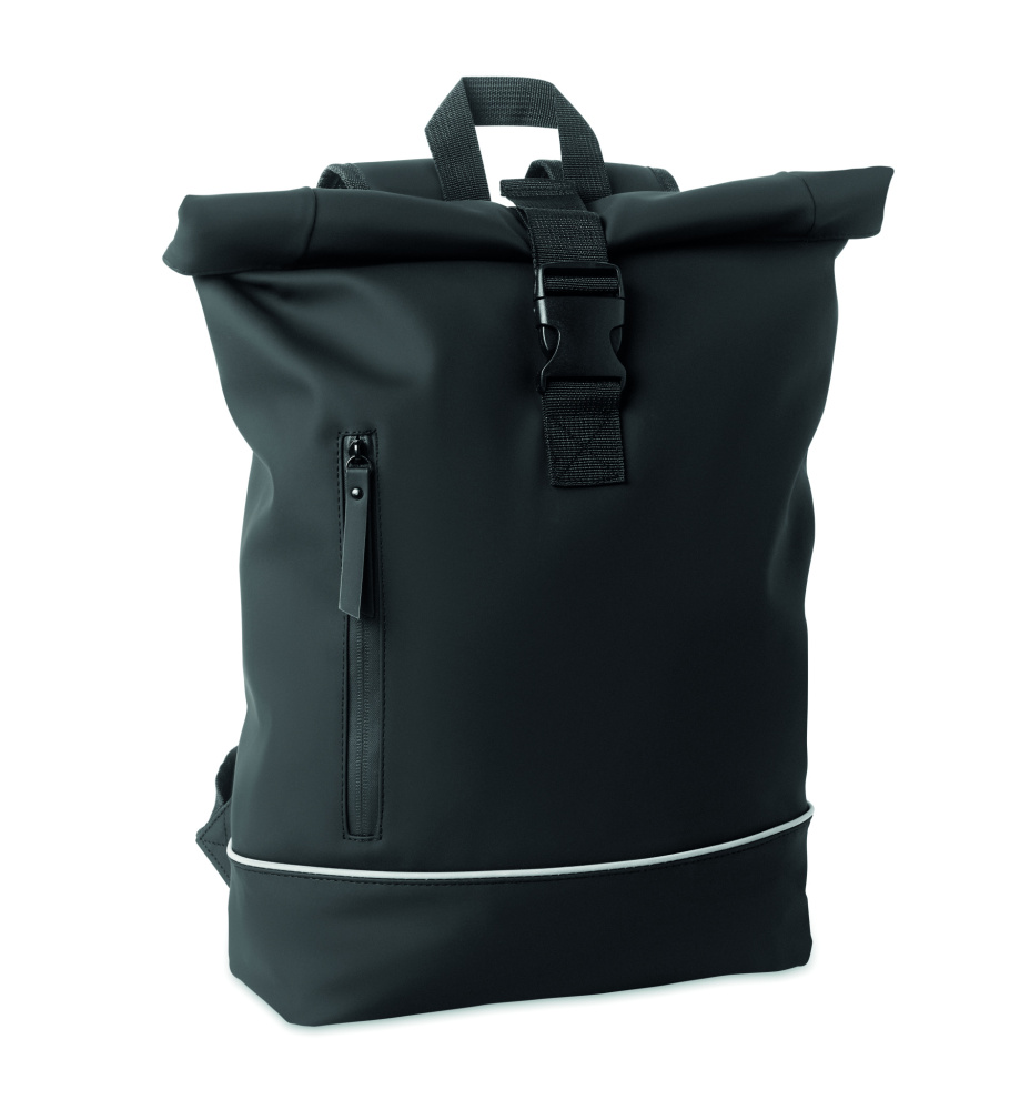 Logotrade Werbegeschenke das Foto: 15" Rolltop-Laptop-Rucksack