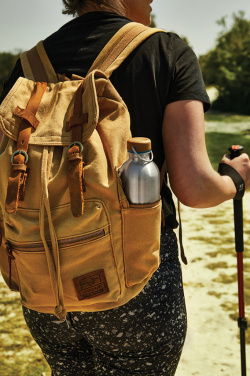 Logotrade Logogeschenke das Foto: Black+Blum Stahl-Wasserflasche 600ml