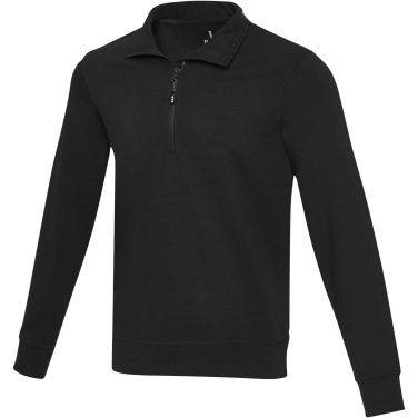 Logotrade werbemittel das Foto: Tin Aware™ Pullover mit Half-Zip Reißverschluss aus recyceltem Material Unisex