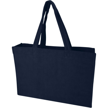 Logotrade Firmengeschenke das Foto: Siam GRS-recycelte Strandtragetasche aus Frottee 13 L