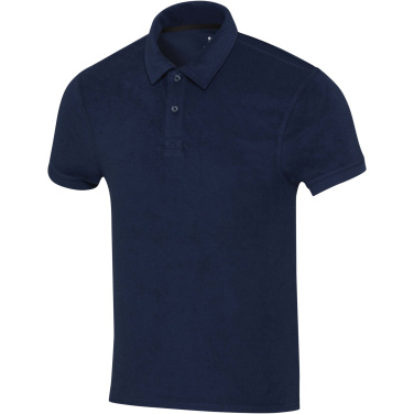 Logotrade Firmengeschenke das Foto: Akoya Poloshirt aus recyceltem Frottee Unisex